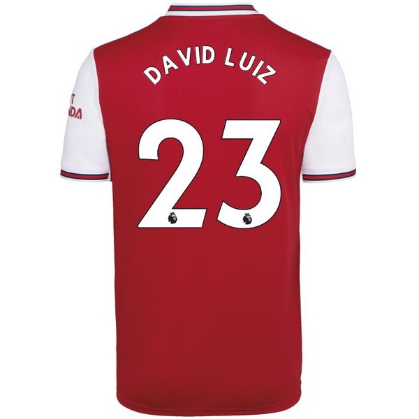 Camiseta Arsenal NO.23 David Luiz 1ª 2019/20 Rojo